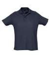 11342 Summer II Cotton Piqué Polo Shirt Navy colour image